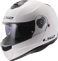 LS2 569081002M, LS2 FF908 Strobe II Solid Klapphelm Weiss male