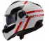 LS2 FF908 Strobe II Autox white/red