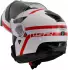 LS2 FF908 Strobe II Autox white/red