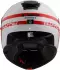 LS2 FF908 Strobe II Autox white/red
