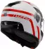 LS2 FF908 Strobe II Autox white/red