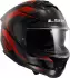 LS2 FF808 Stream II Fury black/red