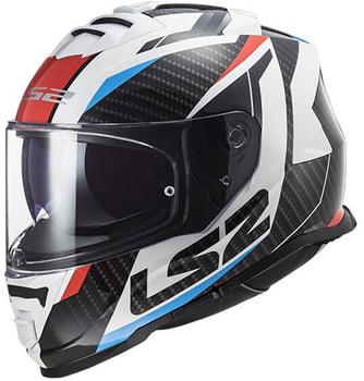 LS2 FF800 Storm II Carbon Racer black/white/red