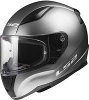 LS2 163531007XL, LS2 FF353 Rapid II Solid Helm Silber male