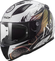 Ls2 163532-615-3XL, Ls2 Ff353 Rapid Ii Boho Full Face Helmet Wei&szlig; 3XL White / Black