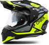 O'Neal 0818-072, O'Neal Sierra R Enduro MX Motorrad Helm schwarz/grau/gelb 2024...
