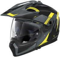 Nolan N7Y0009120585, Nolan N70-2 X 06 Skyfall N-Com Helm Schwarz Grau Gelb male