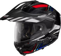 Nolan XU50006800287, Nolan X-552 Ultra Carbon Wingsuit N-Com Helm Schwarz Grau Rot