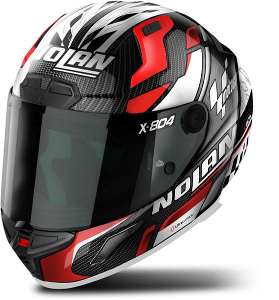 Nolan X-804 RS Ultra Carbon Moto GP black/silver/red