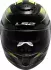 LS2 FF808 Stream II Fury black/hi-vis yellow