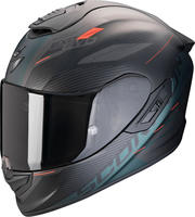 Scorpion 140-443-128-07, Scorpion Exo-1400 Evo 2 Air Luma Helm Schwarz Gr&uuml;n male