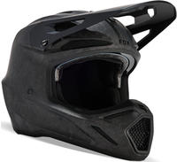 Fox Motocross-Helm V3 RS Carbon XS Solid - Wei&szlig;