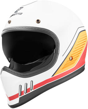 Bogotto FF980 EX-R Caferacer Cross weiß/rot/gelb