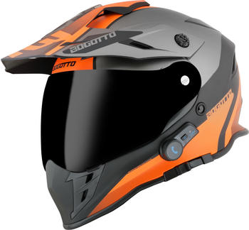 Bogotto H331 BT Tour EVO blautooth schwarz/grau/orange