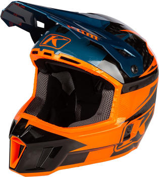 Klim F3 Carbon Pro blau/orange