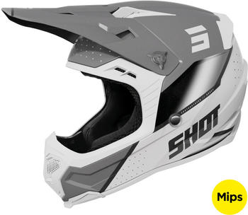Shot Core Honor Motocross Helmet grey pearly