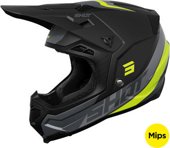 Shot Core Custom MX Helmet Neon Yellow Matt