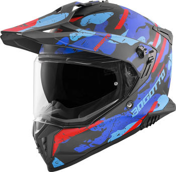 Bogotto FG-601 Sniper Fiberglas schwarz/rot/blau