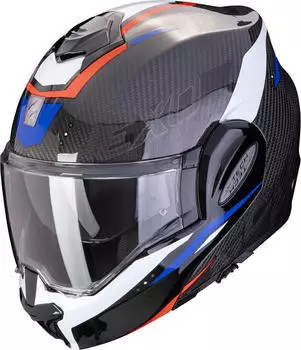 Scorpion Exo-Tech Evo Carbon Rover black/red/blue