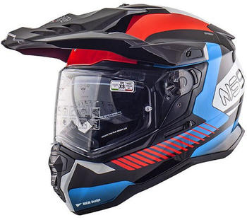 NOS Helmets NS-9 red/blue