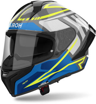 Airoh Matryx Rider schwarz/blau/gelb