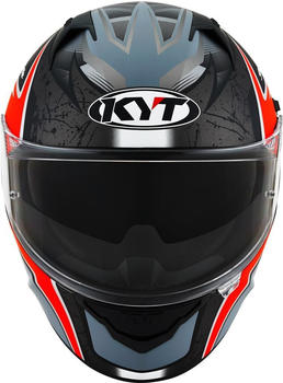 KYT Helmet NF-R Mindset Matt Anthracite/Red