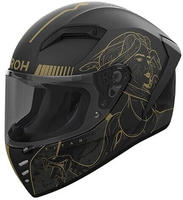 Airoh CNTIT35L, Airoh Connor Titan Helm Schwarz Gold male