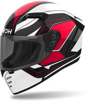 Airoh CND55, Airoh Connor Dunk, Integralhelm - Schwarz/Wei&szlig;/Rot - L