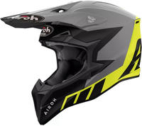 Airoh Motocross-Helm Wraap XXS Reloaded - Gelb Matt