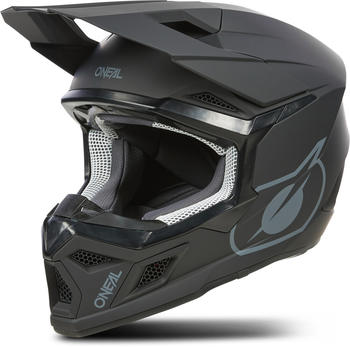 O'Neal 3SRS MX Helmet V24 Solid Black