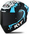 KYT Helmet TT-Course Masia Winter Test black/light blue/white