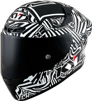 KYT Helmet TT-Course Native black/white