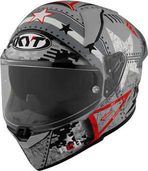 KYT Helmet R2R Max Assault Matt Grey