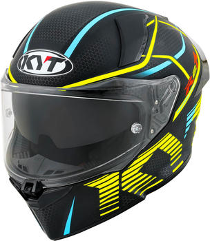 KYT Helmet R2R Concept Black/Yellow