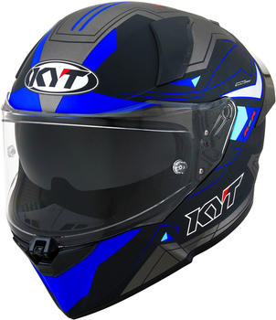 KYT Helmet R2R Led Black/Blue
