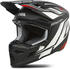 O'Neal 3SRS MX Helmet V24 Vertical Black/White/Red