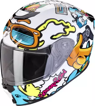 Scorpion EXO-JNR Air Fun white/blue