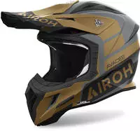 Airoh AV22A35F, Airoh Aviator Ace 2 Sake, Helmschirm - Matt Schwarz/Gold