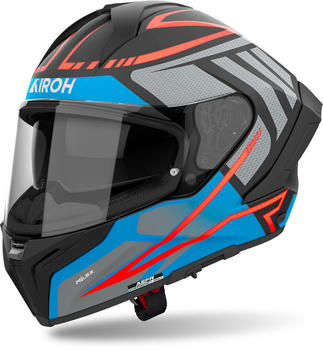 Airoh Matryx Rider matt schwarz/grau/blau