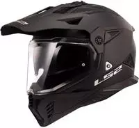LS2 467021011XL, LS2 MX702 Pioneer II Solid Motocross Helm Schwarz male