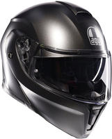 AGV 2118296001-009-L, AGV Streetmodular Mono S25, Klapphelm - Matt-Dunkelgrau - L