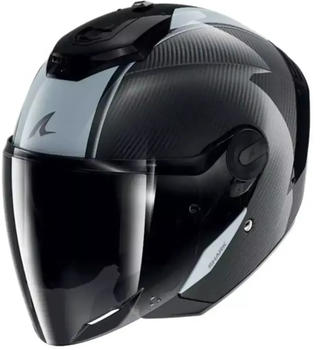 SHARK RS Jet Carbon Silver