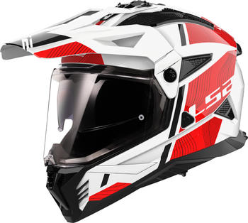 LS2 MX702 Pioneer II Hill white/red