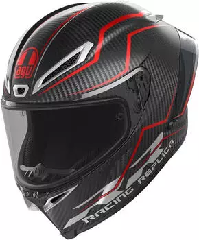 AGV Pista GP RR Performante Carbon black/red