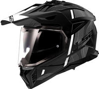 LS2 467022211XS, LS2 MX702 Pioneer II Hill Motocross Helm Schwarz Weiss male