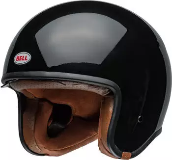 Bell TX-501 Solid Jet Helmet glossy black