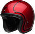 Solid black/red