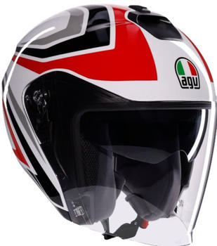 AGV Irides Tolosa white/red/black