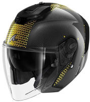 Shark HE8210EDQUXS, Shark Rs Jet Carbon Ikonik Open Face Helmet Schwarz XS...