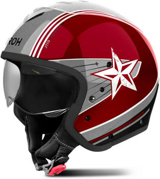 Airoh J 110 Command Helmet burgundy gloss